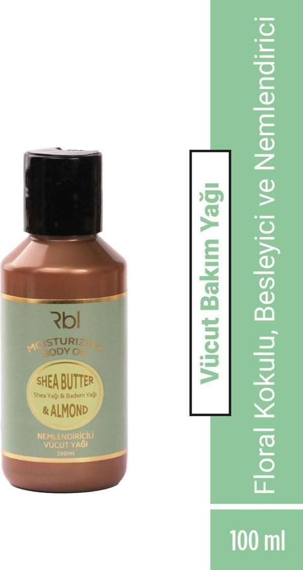 Rbl Shea Butter & Almond Kadın Body Oil - 100Ml - Image 1