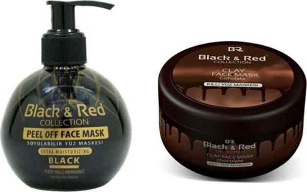 Black & Red Soyulabilir Siyah Maske Arındırıcı 250 Ml + Face Mask Çikolata 400 Ml - Image 1