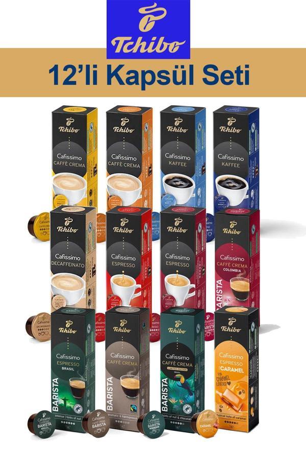 Tchibo 12'Li Kapsül Yeni Kahve Seti Brasil Limited Sadece Tchibo Kahve Makineleri İle Uyumludur - Image 1