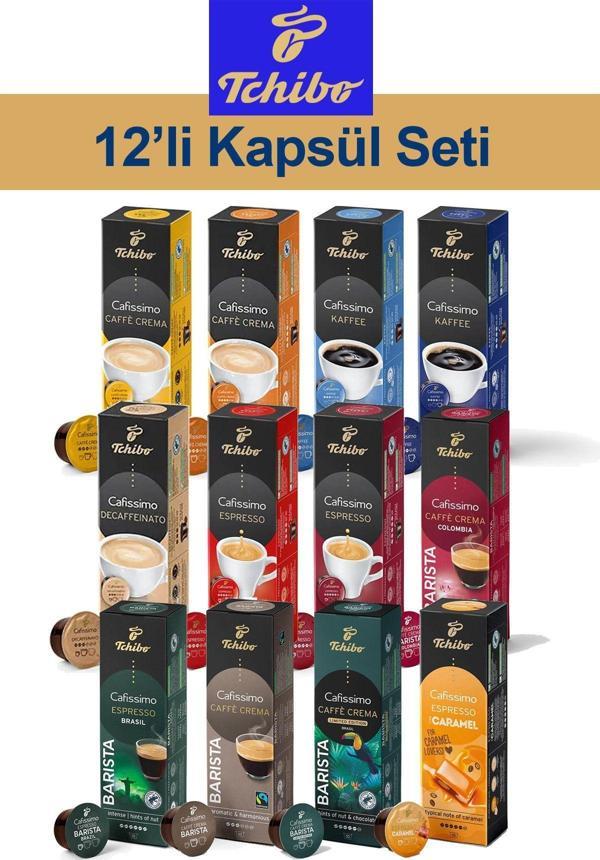 Tchibo 12'Li Kapsül Yeni Kahve Seti Brasil Limited Sadece Tchibo Kahve Makineleri İle Uyumludur - Image 1