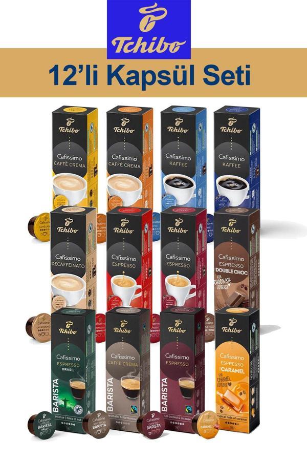 Tchibo 12'Li Yeni Kapsül Kahve Seti Double Chocolate Sadece Kahve Makineleri Ile Uyumludur - Image 1