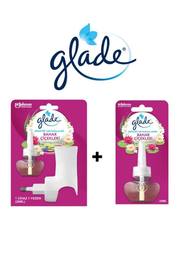 Glade Elektrikli Oda Kokusu Kit Bahar Çiçekleri + Yedek - Image 1