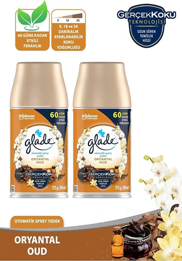 Glade Oda Kokusu Yedek Sprey Oryantal 2 X 269 Ml./175Gr. - Image 1