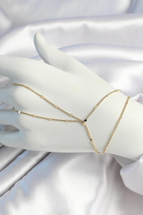 Pirinç Gold Renk Parçalı Ezme Şahmeran - Image 1