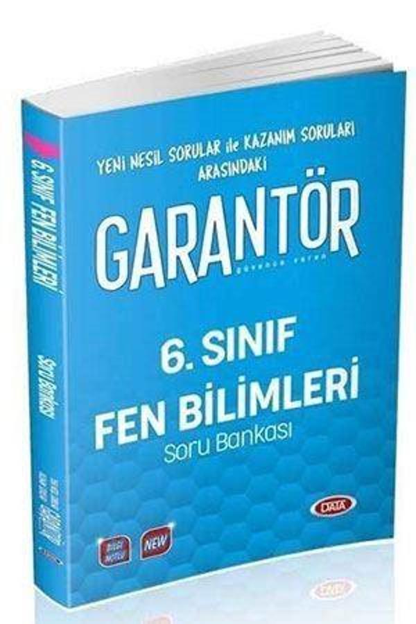 Data Yayınları 6. Sınıf Fen Bilimleri Garantör Soru Bankası - Data Yayınları - Image 1