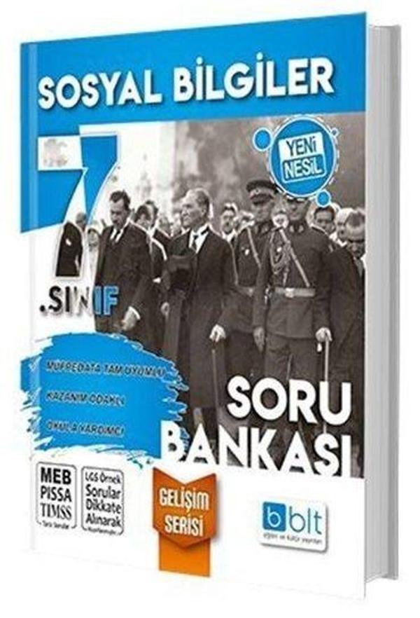 Bulut Eğitim Yayınları  7. Sınıf Sosyal Bilgiler Gelişim Soru Bankası - Bulut Eğitim ve Kültür Yayınları - Image 1