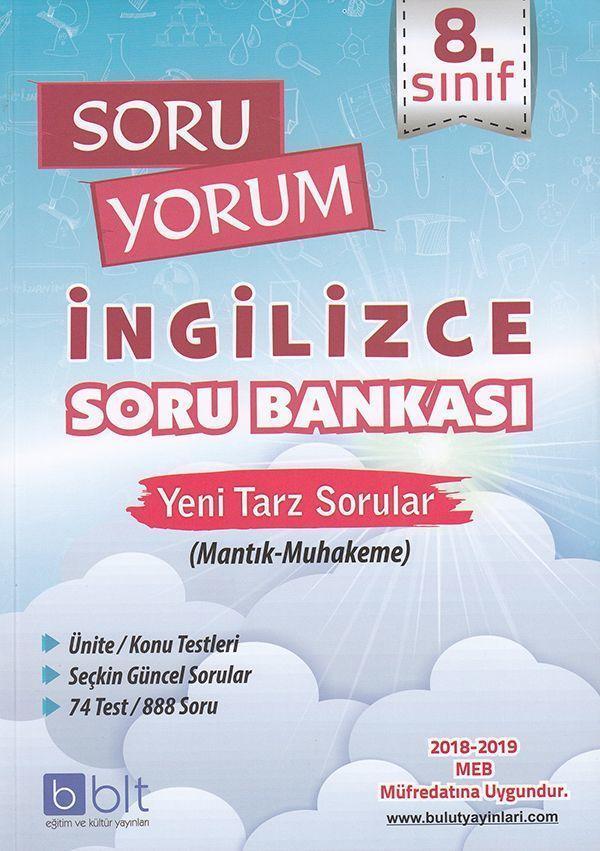 Bulut Eğitim Yayınları  8. Sınıf İngilizce Soru Bankası - Bulut Eğitim ve Kültür Yayınları - Image 1
