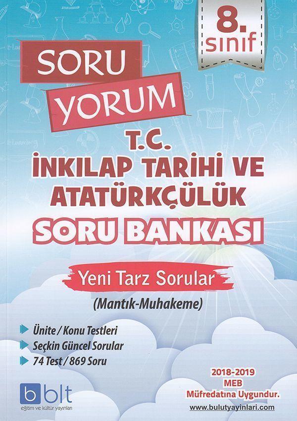 Bulut Eğitim Yayınları  8. Sınıf T.C İnkılap Tarihi ve Atatürkçülük Soru Bankası - Bulut Eğitim ve Kültür Yayınları - Image 1