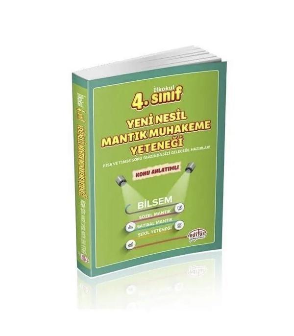 Editör Yayınları 4. Sınıf Mantık Muhakeme Yeteneği Konu Anlatımlı   - Editör - Image 1