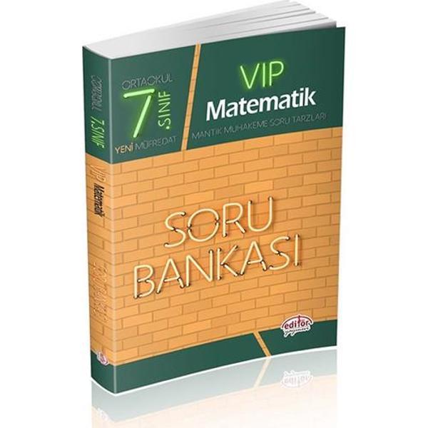 Editör Yayınları 7. Sınıf Vıp Matematik Soru Bankası - Editör - Image 1