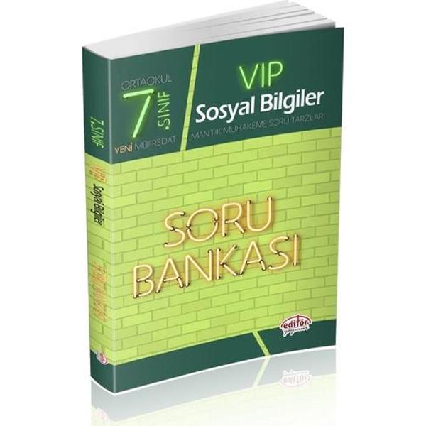 Editör Yayınları 7. Sınıf Vıp Sosyal Bilgiler Soru Bankası - Editör - Image 1