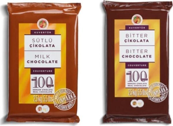 Altınmarka Sütlü Bitter Kuvertür Ikili Set - Image 1