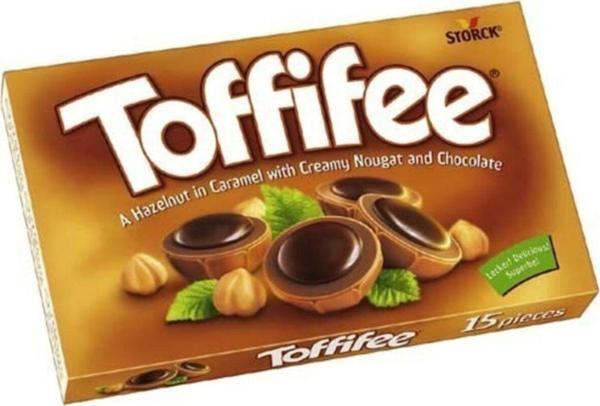 Toffiee 2 Adet Toffifee Çikolata Fındıklı Karamelli 125 Gr - Image 1