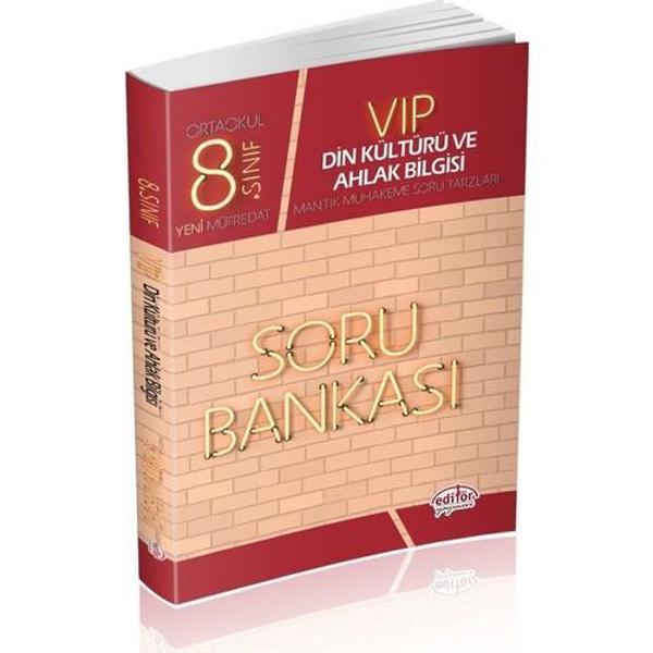Editör Yayınları 8. Sınıf Lgs Vip Din Kültürü Ve Ahlak Bilgisi Soru Bankası - Editör Yayınevi - Image 1