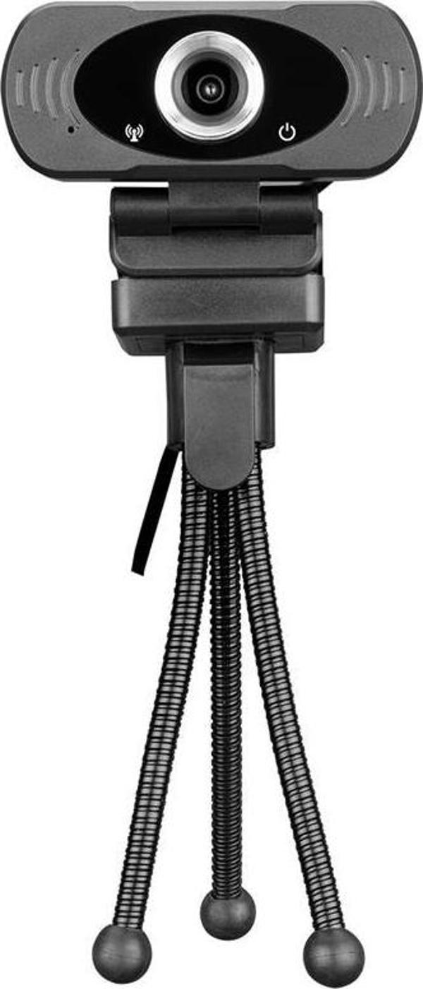 Everest SC-HD03 1080P Full HD Webcam Usb Pc Kamera+Tripod - Image 1