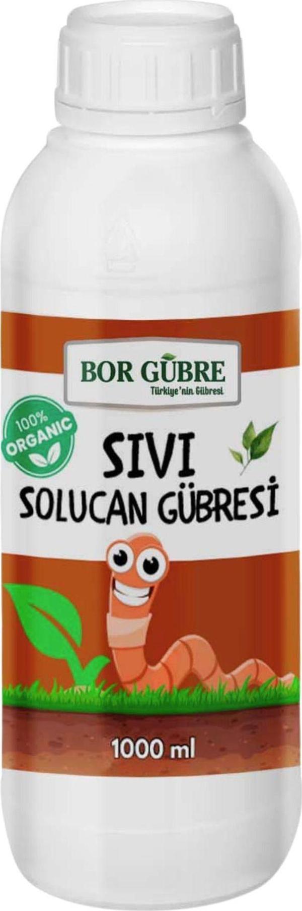 Bor Gübre 1 Lt. Organik Sıvı Solucan Gübresi - Image 1