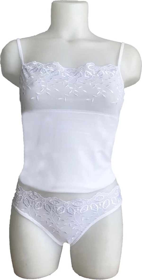 Berrak Brodeli İp Askılı Bikini Takım 2112 - Image 1