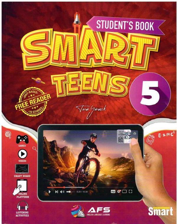 Afs Yayınları 5. Sınıf English Smart Teens Students Book+Short Stories - AFS Yayınları - Image 1