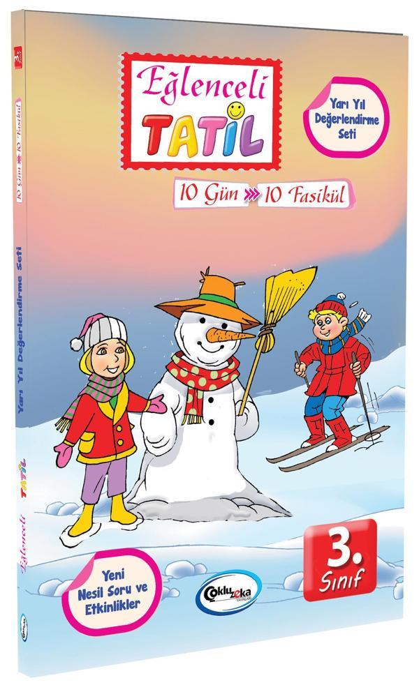 Çoklu Zeka Yayınları 3.Sınıf Eğlenceli Tatil Yarıyıl Değerlendirme Seti - Çoklu Zeka Yayınları - Image 1