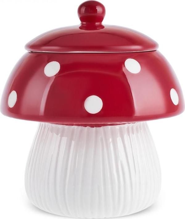 Karaca Cozy Mantar Saklama Kabı Kırmızı 520 ml - Image 1