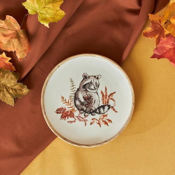 Karaca Cozy Rakun Pasta Tabağı 21 cm - Image 1