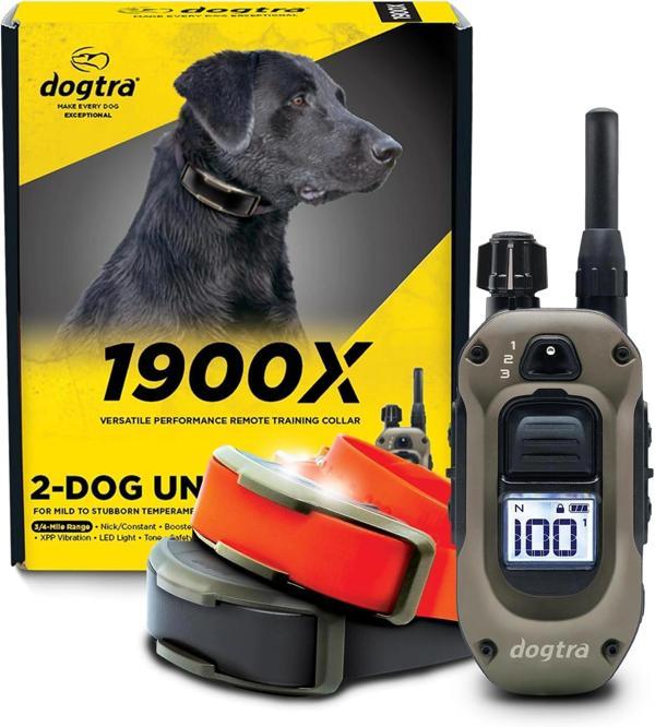 Dogtra 1900X 2 Köpek için Uzaktan Kumandalı E-Collar - 3/4 Mil, 16+ Kg Köpekler - Image 1