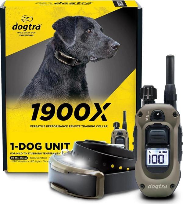 Dogtra 1900X E-Collar Eğitimi Tasması - 3/4 Mil, 16+ Kg Köpekler - Image 1