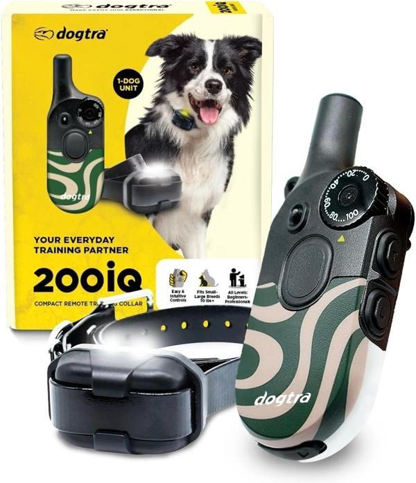 Dogtra 200iQ Uzaktan Eğitim E-Tasması 4,5+ Kg Köpekler - Cafe Swirl - Image 1