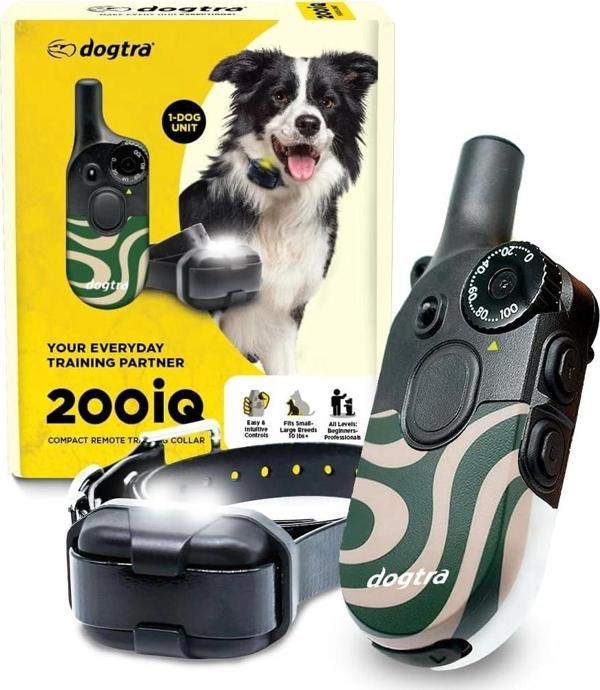 Dogtra 200iQ Uzaktan Eğitim E-Tasması 4,5+ Kg Köpekler - Cafe Swirl - Image 1
