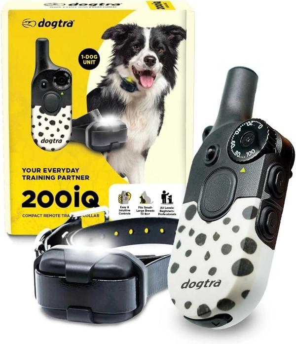 Dogtra 200iQ Uzaktan Eğitim E-Tasması 4,5+ Kg Köpekler - Modern Dots - Image 1