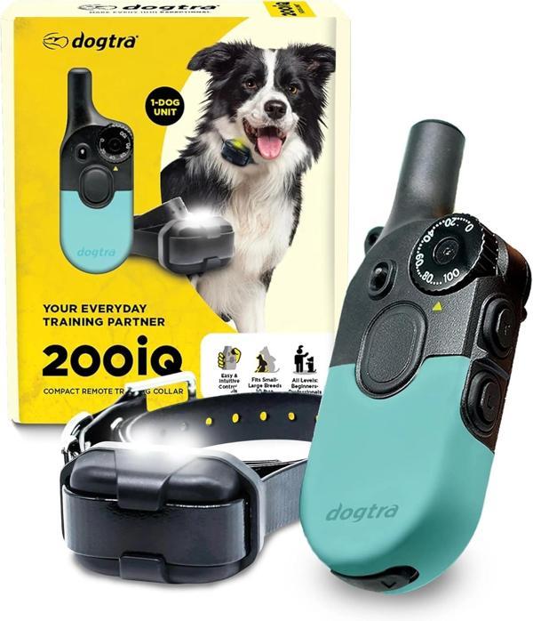 Dogtra 200iQ Uzaktan Eğitim E-Tasması 4,5+ Kg Köpekler - Turkuaz - Image 1