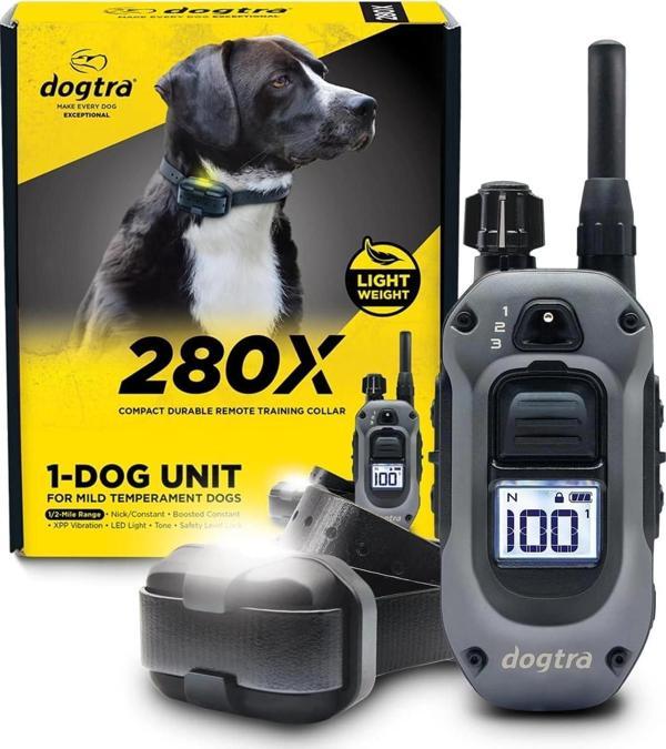 Dogtra 280X E-Tasma Uzaktan Kumandalı Köpek Eğitim 1/2 Mil, 4,5 kg - Image 1