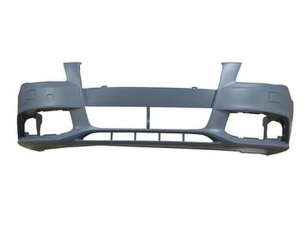 2008-2012 Audi A4 Ön Tampon Gri (Astarlı Far Yıkama Kapaklı-Sensör Deliksiz Tyg) (Adet) (Oem No:8K08 - Image 1
