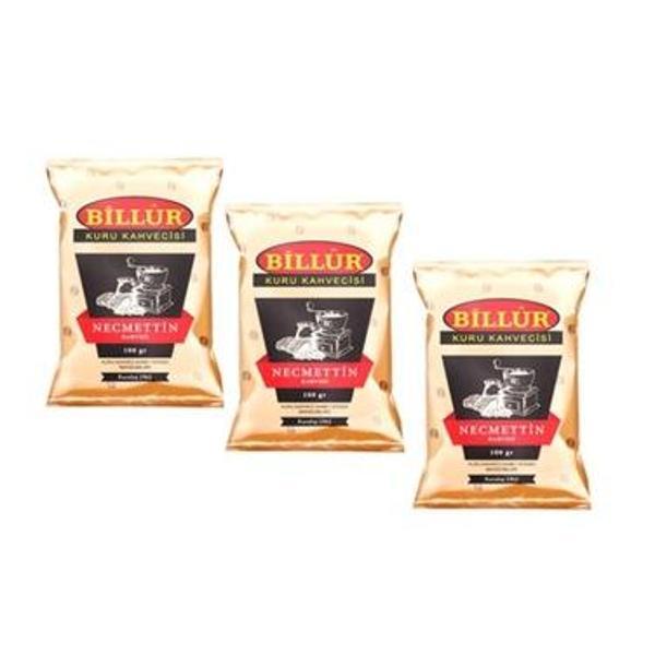 Billur Kuru Kahvecisi Necmettin Dibek Kahvesi 3 x 100 G - Image 1