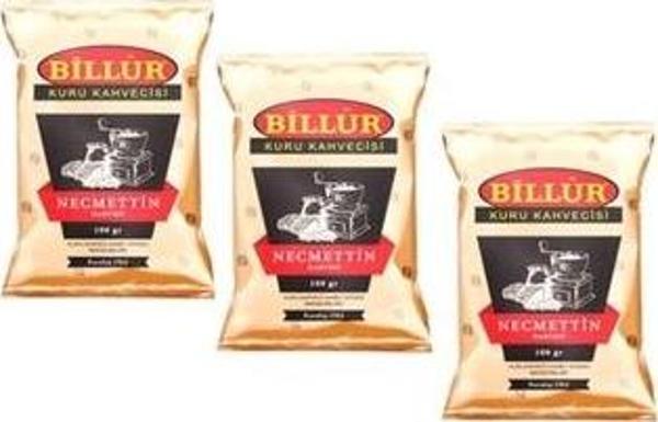 Billur Kuru Kahvecisi Necmettin Dibek Kahvesi 3 x 100 G - Image 1