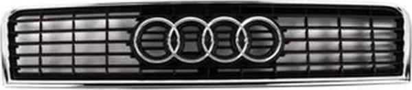 2002-2005 Audi A4 Ön Panjur Siyah (Nikelaj Çerçeveli) (Armasız) (Bfn) (Adet) (Oem No:8E0853651F3Fz) - Image 1