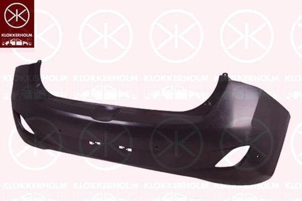 2012-2014 Hyundaı İ30 Arka Tampon Siyah (Tyg) (Oem No:86610A6010) - Image 1