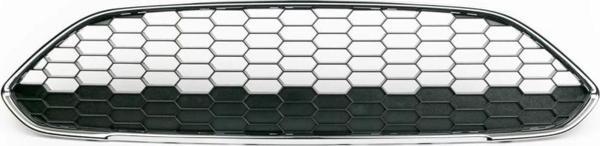 Ford Fiesta- 2015-2017  Ön Panjur Siyah (Nikelaj Çerçeveli) (Tyg) (Oem No:2027614) - Image 1
