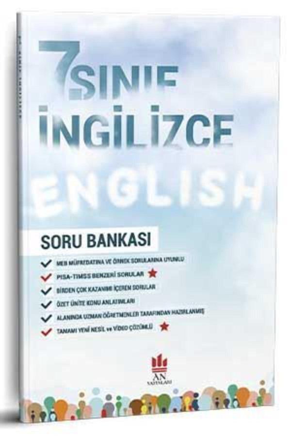 An Yayınları 7. Sınıf İngilizce Soru  Bankası - An Yayınları - Image 1