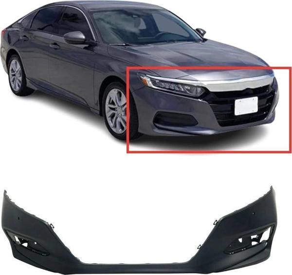 Honda Accord- 2021-2024  Ön Tampon Astarlı Siyah/Sensör Delikli (Tyg) (Oem No:04711Tvaa11Zz) - Image 1