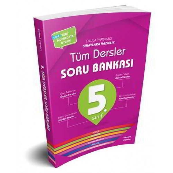 Element Yayınları 5. Sınıf Tüm Dersler Soru Bankası - Element Yayınları - Image 1