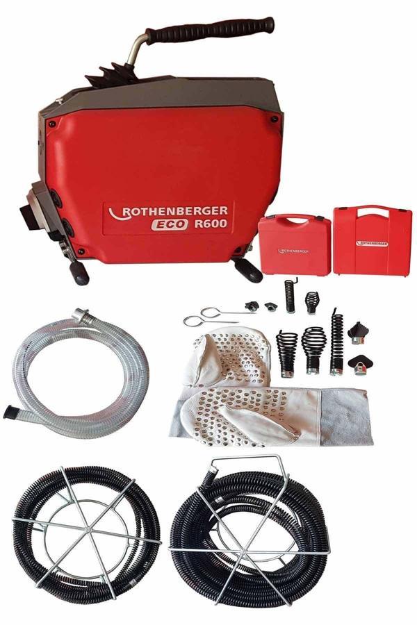 Rothenberger Kanal Gider Açma Makinesi R600 Eko 24 Ay Garanti - Image 1