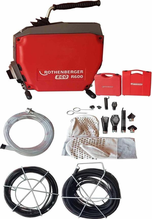 Rothenberger Kanal Gider Açma Makinesi R600 Eko 24 Ay Garanti - Image 1
