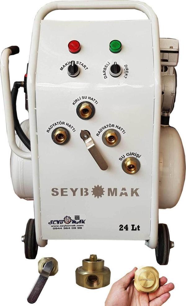 Seybomak Havalı Petek Temizleme Ve Kanal Açma Makinesi 24 Litre Çift Yönlü-Darbeli Yıkama - Image 1