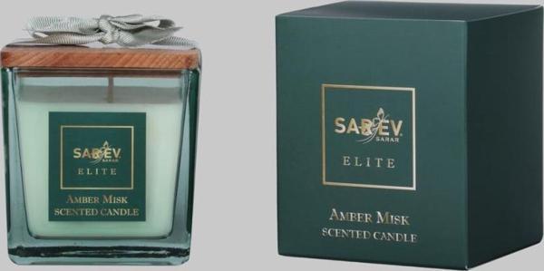 Sarev Elite Amber Misk Kokulu Mum - Image 1