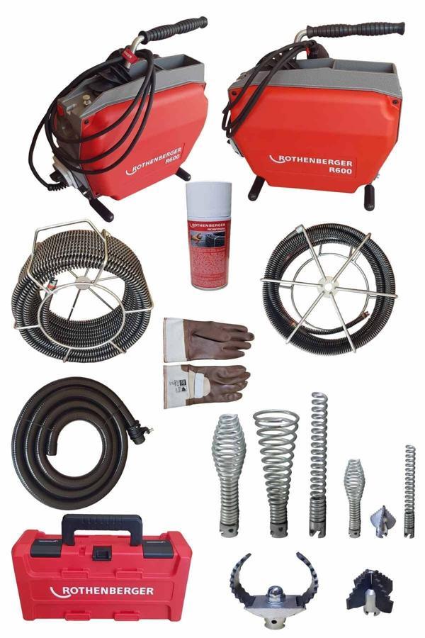 Rothenberger R600 Profesyonel Kanal Gider Açma Makinesi - Image 1