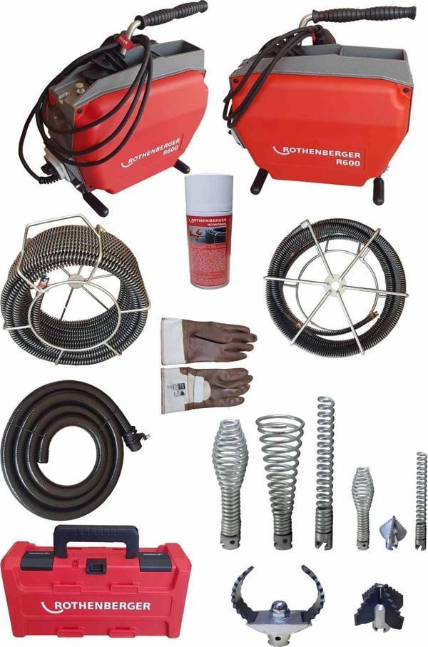 Rothenberger R600 Profesyonel Kanal Gider Açma Makinesi - Image 1