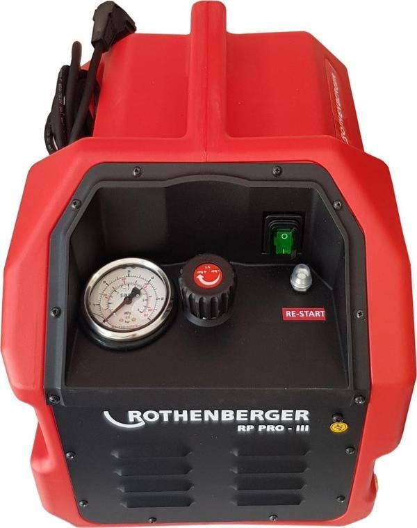 Rothenberger Test Pompası Elektrikli Kendinden Emişli 40 Bar - Image 1