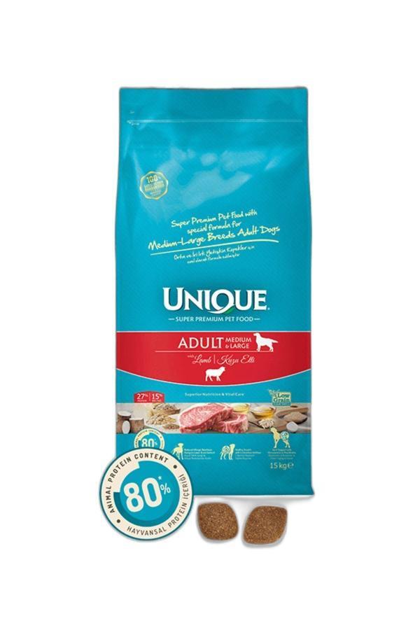 Unique Adult Medium Large Kuzulu 15 Kg Yetişkin Köpek Maması - Image 1