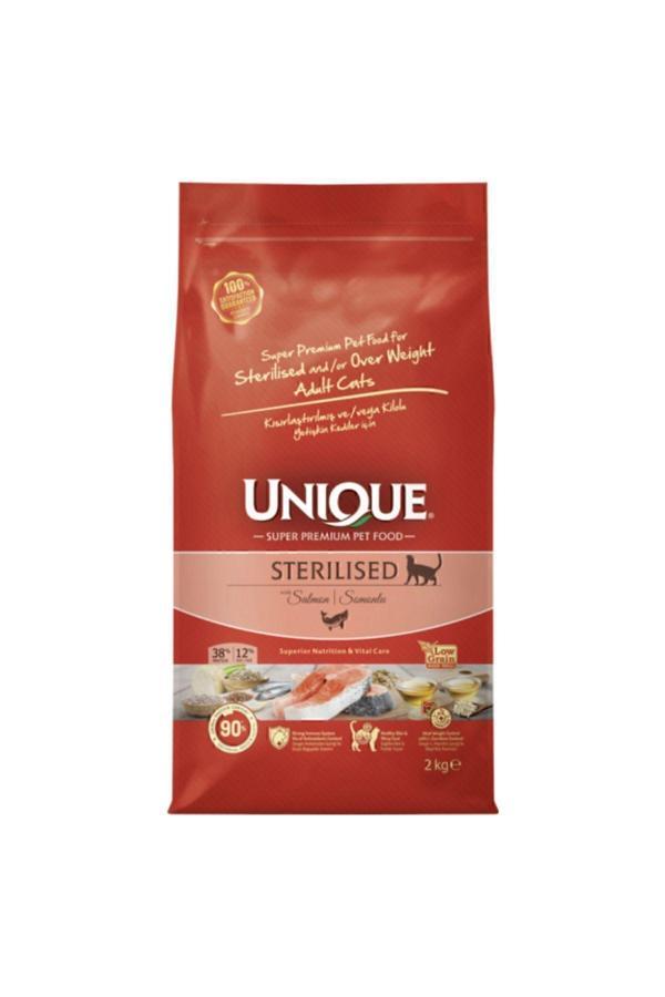 Unique Strelised Somonlu Kısır Kedi Maması 2 Kg - Image 1